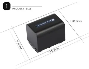 2100mAh <strong>NP</strong>-FV70 <strong>NP</strong> FV70 NPFV70 <strong>Digital</strong> <strong>Camera</strong> <strong>Battery</strong> for Sony <strong>NP</strong>-FV30 FV50 HDR-CX230 CX150 CX350E CX550E - Product Image 5
