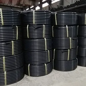 Küçük çaplı tarım sulama rulo damla delikli PE su hortumu fabrika ucuz 16mm HDPE boru