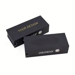 Wholesale Low Quantity Custom Recyclable Art Paper UV Coated Rigid Button Lock Drawer Packaging <b>Box</b> - Product Image 6