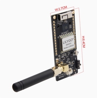 Modul Nirkabel WIFI LoRa32 V2.1 ESP32 OLED 0.96-inci 433MHz Q134