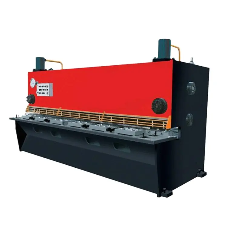 QC11K CNC guillotine sheet shearing mahine for aluminum plate cutting