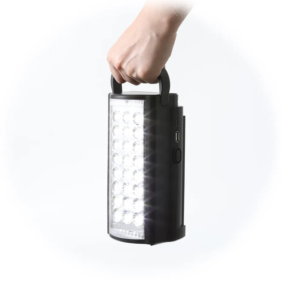 Lanterna con luce di emergenza portatile con Liangte personalizzata con USB