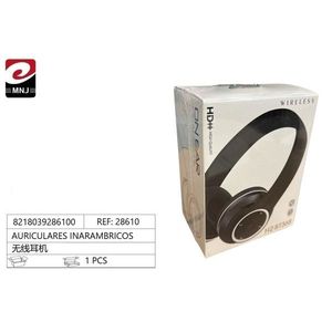 Cuffie wireless on-ear con audio HD, Bluetooth, stereo, per musica - Product Image 1