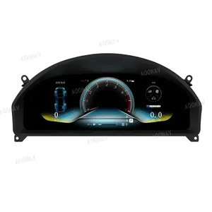 Panneau de tableau de bord LCD numérique pour Mercedes Benz E W207 C207 2010-2015 Cockpit Speedometer Multimedia