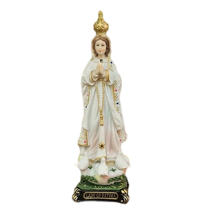 Souvenirs religieux colorés de la Vierge Marie, décorations en résine pour la maison - Product Image 1