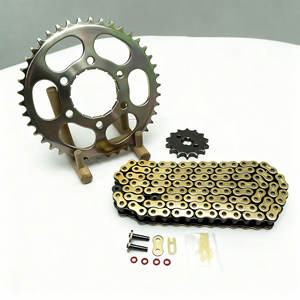 Kit de cadena y piñón de motocicleta SFR para <span class=keywords><strong>Honda</strong></span> Yamaha Suzuki Kawasaki 420 428 520 525 530 juego de transmisión de cadena de transmisión - Product Image 6