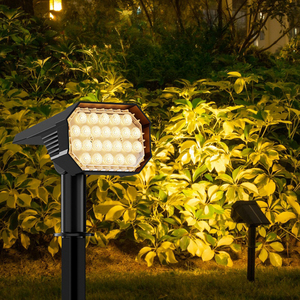 Northland Blanco Frío IP65 Impermeable al Aire Libre Luces Exteriores Solar Paisaje Césped Led Spot Light Ajustable Solar Jardín Luz - Product Image 4