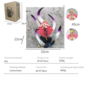 โมเดลการ์ตูนอนิเมะ ดอนกิโฆเต้ โดฟลามิงโก้ ทำจาก PVC ขนาด 45 ซม. ของเล่นงานฝีมือสำหรับทุกเพศทุกวัย พร้อมกล่องสีสวยงาม - Product Image 2