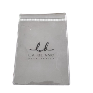 Free Sample Customize Storage Wholesale Print PVC <b>Gold</b> Luxury Display Packaging Pouch Ziplock Jewelry Pouch - Product Image 1