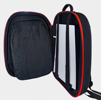 Étui de rangement portable 5-en-1 en EVA imperméable pour console PS5, grande capacité, voyage et camping, logo personnalisé, multicolore