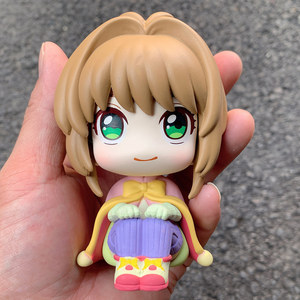 10cm Anime <span class=keywords><strong>Card</strong></span> <span class=keywords><strong>Captor</strong></span> <span class=keywords><strong>Sakura</strong></span> postura de pie figura PVC modelo estatua ordenador ornamento muñeca juguete escritorio decoración regalos - Product Image 4