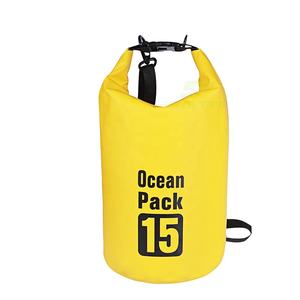 Dayanıklı kamp yürüyüş botla okyanus paketi spor plaj dişli 500D Pvc 2L 5L 10L 15L Waterproofdry çantası - Product Image 6