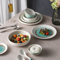 Assiettes de Dîner en Céramique Personnalisées en Gros, 6, 8, 9, 10,5 Pouces, Rondes, Noires Mattes, Assiettes de Buffet, Assiettes à Steak pour Hôtels et Restaurants