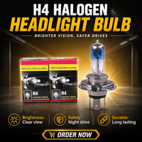 Meilleure vente de haute qualité 24V 75/70W 100/90W Auto Lampe Halogène Ampoule H4 Blanc Bleu Jaune Ampoule Phare de voiture