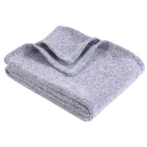 Manta de Felpa Tejida de Poliéster 100% Gris de 50x60 Pulgadas, Personalizada con Impresión Qualisub 2022, Ecológica, para las Cuatro Estaciones - Product Image 4