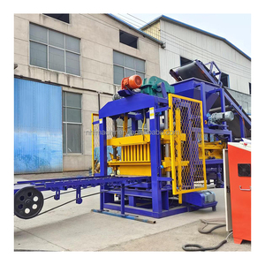 Macchina Automatica per la Produzione di Blocchi di Pavimentazione Qt4-25, Macchina per Blocchi Cavi in Calcestruzzo, Produttore di Stampi per Mattoni e Pavimentazioni - Product Image 6