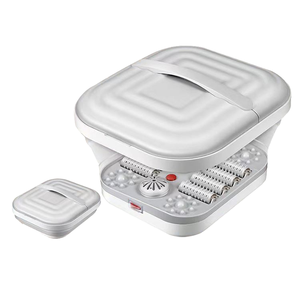 Masajeador Eléctrico Infrarrojo para Fisioterapia, Masajeador de Piernas, Spa, Burbujas, Rodillos Shiatsu, Bañera de Pedicura Portátil para Uso Doméstico - Product Image 1