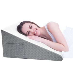 2025 Nueva almohada de cuña 12 pulgadas cama cuña almohada cirugía triángulo memoria espuma almohada cuña para dormir - Product Image 5