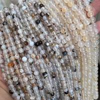 Perles d'agate rouge naturelles YWJC, 6 mm et 8 mm, forme ronde, pierres en vrac pour la fabrication de bijoux – Ventes flash