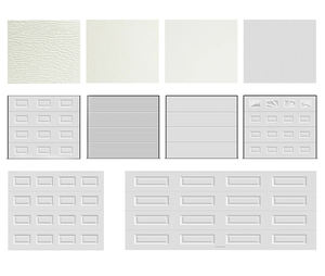 מחיר המפעל מספר אפשרויות מבודדות 16x8 מוסך דלת דלת אחרת. ז 'אנר מוצר מוסכים - Product Image 5