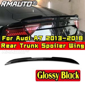 Pour Audi A7 S7 RS7 2013 2014 2015 2016 2017 2018 Aileron arrière, kit carrosserie, becquet de coffre arrière - Product Image 1