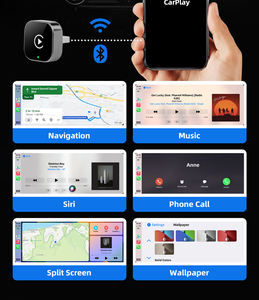 Adaptateur sans fil CarPlay 2 en 1, adaptateur Android Auto, boîte dongle, convertit le CarPlay/Android Auto filaire en sans fil pour les voitures ZC13B - Product Image 3