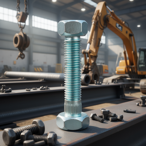 สกรูหัวหกเหลี่ยม M16x50 เหล็กกล้าคาร์บอน เกรด 8.8 สำหรับงานหนัก - Product Image 2