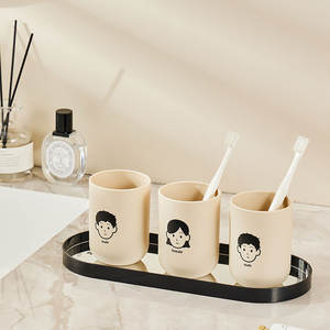 <span class=keywords><strong>Tasse</strong></span> de bain de bouche de dessin animé de brosse à dents personnalisable magnétique avec motif mignon adapté à la salle de bain - Product Image 5
