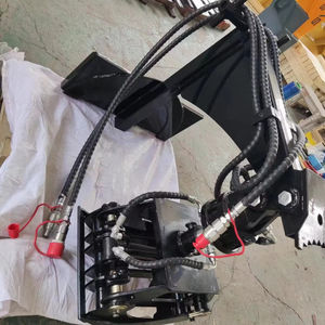 130kgs <span class=keywords><strong>Log</strong></span> Grapple мини-360 Вращающийся Грейферный гидравлический Грейферный погрузчик для небольшого бороздкового управления с помощью индивидуального подключения - Product Image 2