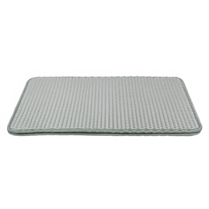 Tapis de sol Eva 35 x 45 cm gris pour litière pour chat - Product Image 2