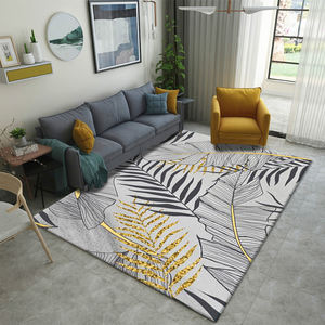 Alfombra de dormitorio geométrica Lisa moderna con impresión 3D de alta calidad para decoración del hogar - Product Image 3
