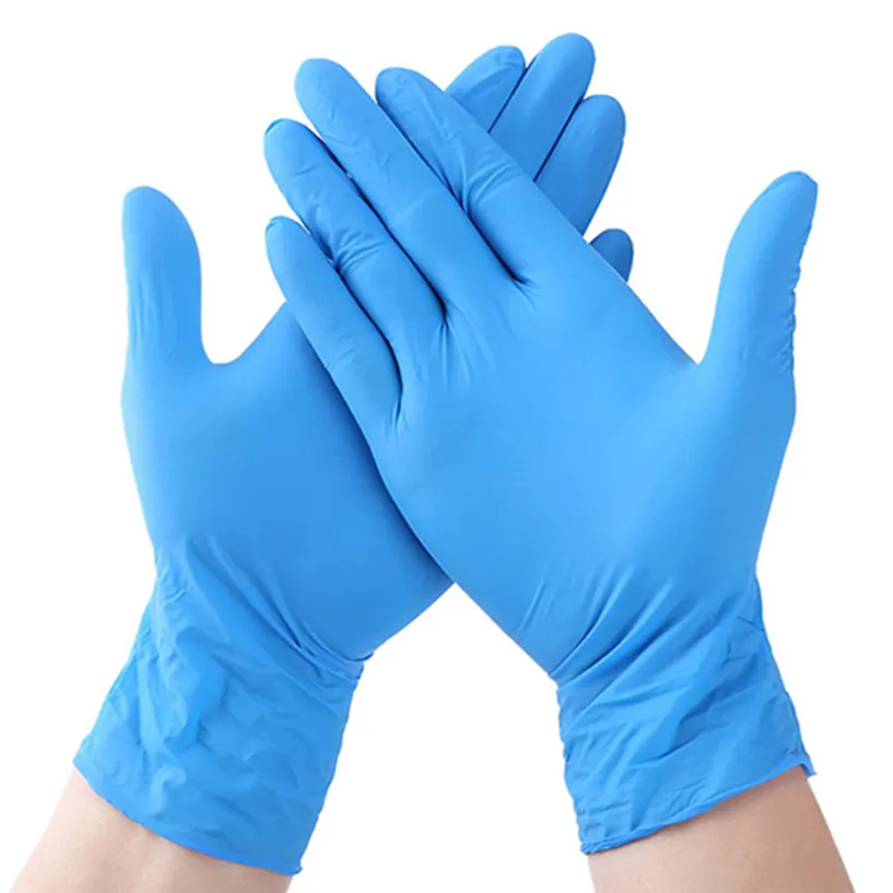 China Manufacturer High Quality Hartalega Nitrile Examination 100% Safety 4mm guantes de nitrilo medico