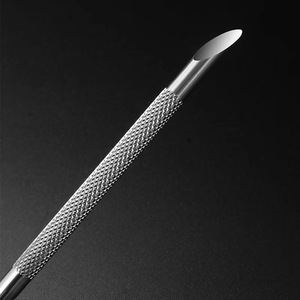 Removedor de Cutículas de Acero Inoxidable Plateado 2024, Herramienta para Pulir Uñas, Eliminador de Piel Muerta, Empujador de Cutículas 10x0.5cm - Product Image 6