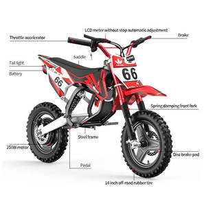 <span class=keywords><strong>Moto</strong></span> électrique tout-terrain pour adolescents 250W 36V 8AH, accélérateur rotatif, haute performance - Product Image 5