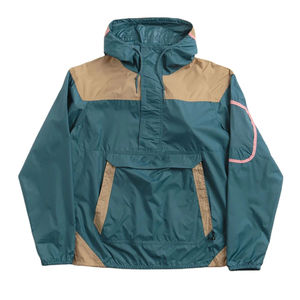 แจ็คเก็ตกันลมขายดี ผ้าคอตตอนผสมโพลีเอสเตอร์และไนลอน แบบซิปครึ่งตัว น้ำหนักเบา สั่งทำได้ แจ็คเก็ตผู้ชาย - Product Image 1