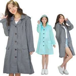<strong>Women</strong> Lady Hiking Travel Outdoor Waterproof Hooded Breathable Lightweight Rainwear Rain Clothes Jacket Coat <strong>Raincoat</strong> - Product Image 1