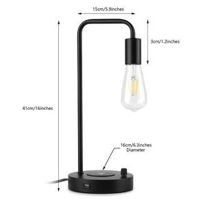 <span class=keywords><strong>Lampe</strong></span> LED sans fil <span class=keywords><strong>avec</strong></span> <span class=keywords><strong>induction</strong></span> qi 5v, Base métallique, idéale pour la lecture, le <span class=keywords><strong>bureau</strong></span> ou la chambre à coucher, <span class=keywords><strong>chargeur</strong></span> <span class=keywords><strong>induction</strong></span> - Product Image 5