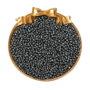 <span class=keywords><strong>Perles</strong></span> de verre rondes à grand trou (1mm, 2mm, 3mm, 4mm) pour micro-tissage, empilables, pour bijoux minimalistes quotidiens et DIY - Product Image 4
