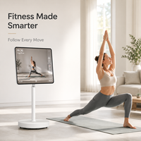 Monitor Portátil Inteligente de 21.5 Pulgadas con Pantalla Táctil Full HD, Proyección Inalámbrica y Soporte Móvil