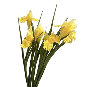 Flores Artificiales de <span class=keywords><strong>Iris</strong></span> de Seda Alice, Plantas Decorativas de Alta Gama en Maceta para Sala de Estar, Hotel, Fotografía al Aire Libre y Arreglos Florales - Product Image 5