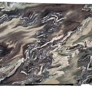 Marmo Cipollino Ondulato Viola Paesaggistico, Ecologico <span class=keywords><strong>e</strong></span> Durevole, con Motivo Montano Viola Reale, Multicolore, Luana <span class=keywords><strong>Marmi</strong></span> - Product Image 1