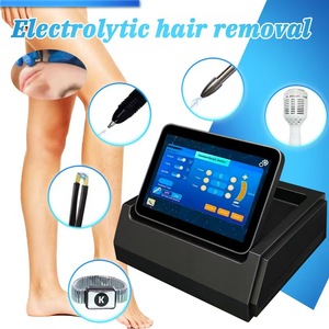 Máquina de Electrólisis de Microcorriente ABS de Escritorio 13.26MHZ para Depilación Permanente, Termólisis y Eliminación de Vello Rojo y Blanco - Product Image 1