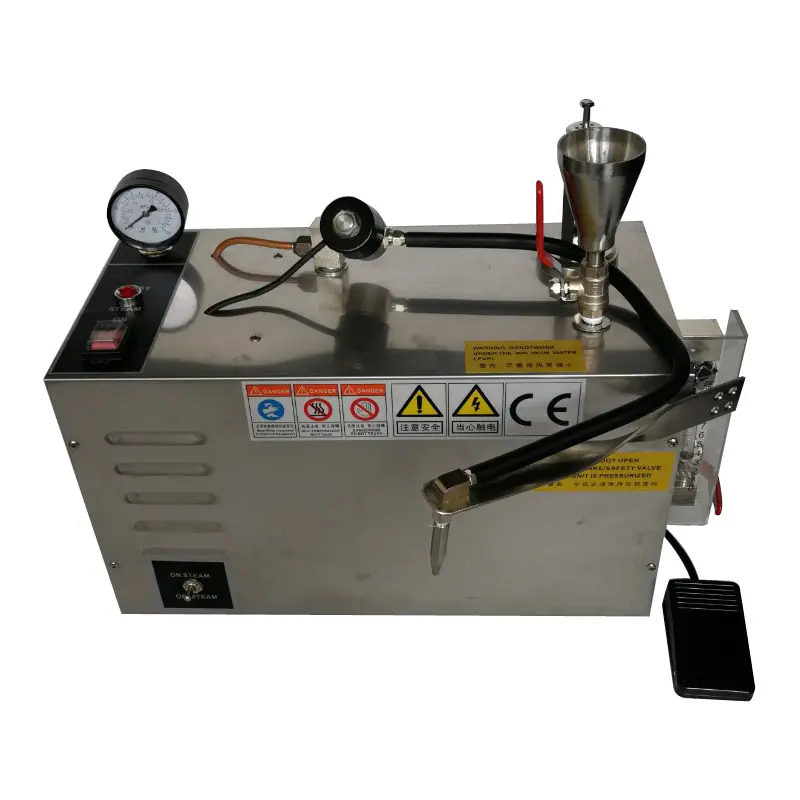 Jewelry Finishing Water Jet Cleaning Machine Stainless Steel 6L Steam Cleaner