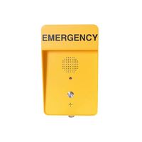 Boîte d'appel d'urgence avec un bouton poussoir pour appeler, point d'aide anti-vandalisme J&R JR306-SC-Analog