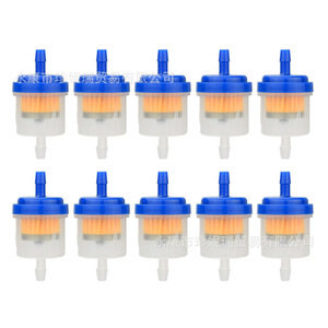 Filtre à huile bleu demi-section 60mm x 31mm x 22mm pour la réparation du système de carburant de moto, pièce de rechange - Product Image 4