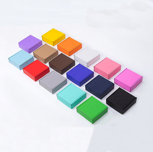 Boîtes en papier multicolores en gros à faible MOQ pour emballage de parfums, cosmétiques pour ongles, petites boîtes cadeaux, boîtes d'expédition avec logo personnalisé - Product Image 4