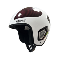 Casque de ski en fibre de carbone haute résistance, casque de snowboard, casque de ski entièrement en carbone, casque de ski à coque en carbone, équipement de sécurité pour la tête