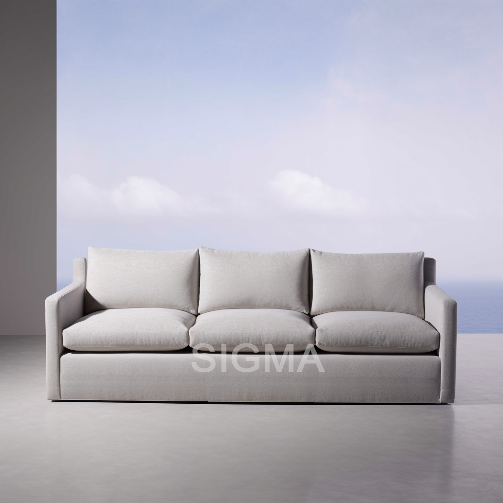 High-end Simplicity Luxury patio Garden Furniture creative cloth sofa armchair Modern Single sofa