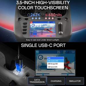 RadioMaster ExpressLRS TX15 Max Radio 2.4GHz ou SUB-G 900MHz Contrôleur RC à faible latence et portée maximale pour drone FPV Pièces RC - Product Image 4