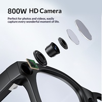 Nouvelles lunettes intelligentes multifonctions IA, technologie de pointe, sportives, anti-tremblement, caméra HD, verres photochromiques plein cadre, lunettes de soleil